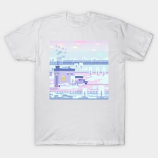 Small house in the snow T-Shirt